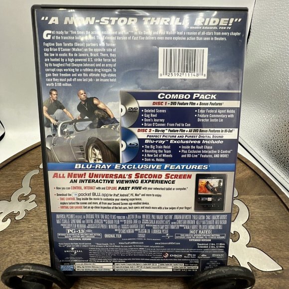 Fast Five (DVD, 2011) - Picture 6 of 6